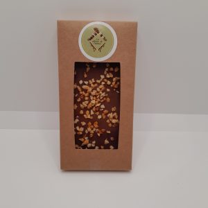 tablette chocolat aux amandes hachées