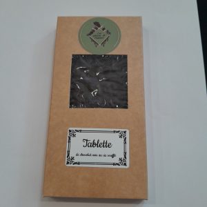 tablette de chocolat noir au riz soufflé