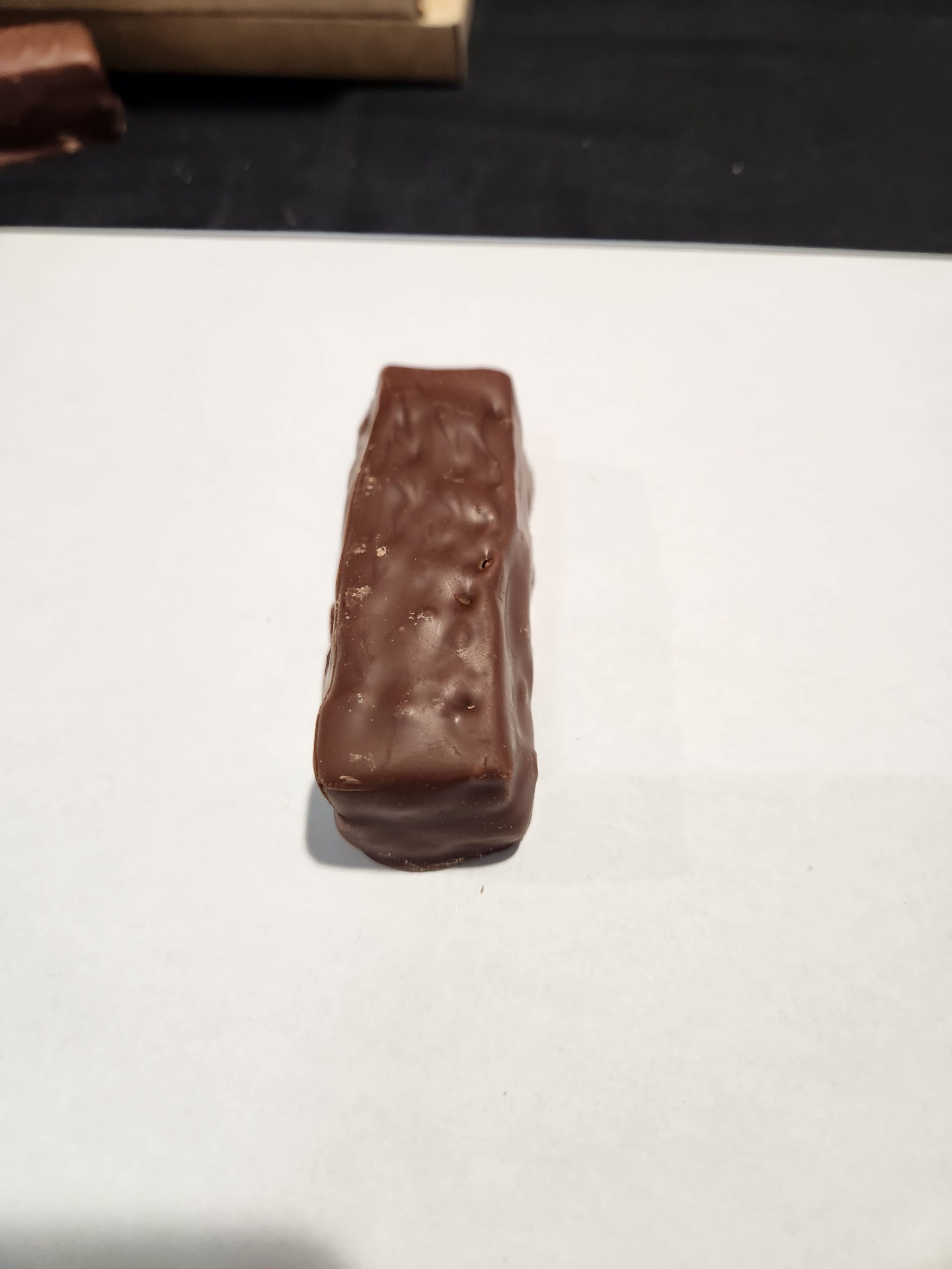 Barre chocolatée façon "snickers"