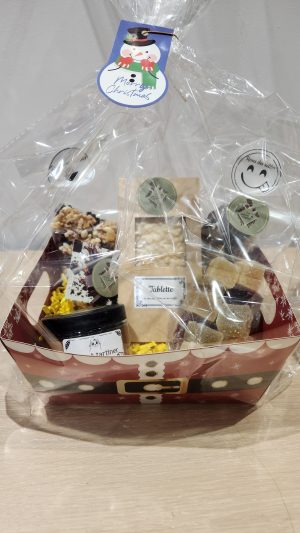 Panier garni de noël